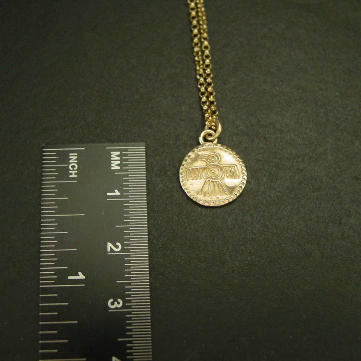 Vis a Vis Jewelry – Colar pingente/pendente por atacado – Colar Quetzal - Colar Maia Tiny Mesoamerica3