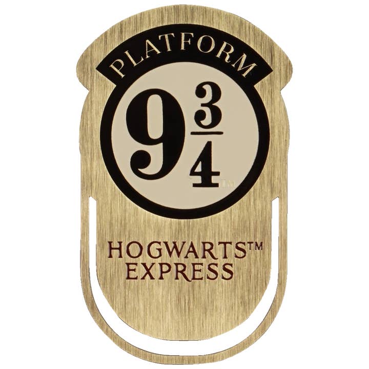 Marcador de Metal - Harry Potter (Plataforma 9 3/4) por atacado de Half Moon Bay