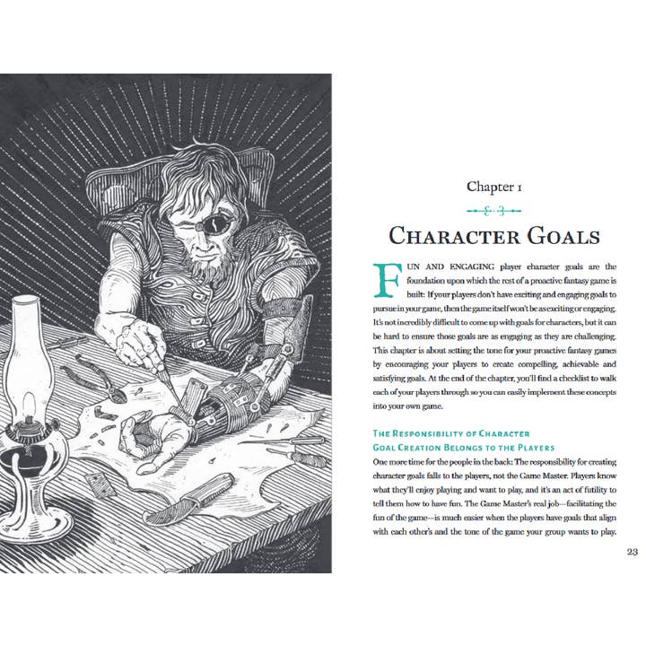 Topix Media Lab - Wholesale Fantasy Novel - The Game Master's Handbook of Proactive Roleplaying1