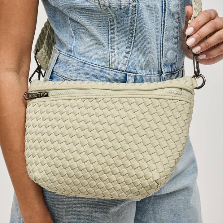 Sol and Selene - Wholesale Crossbody Bag - Women's - Ethereal - Woven Neoprene Crossbody Bag