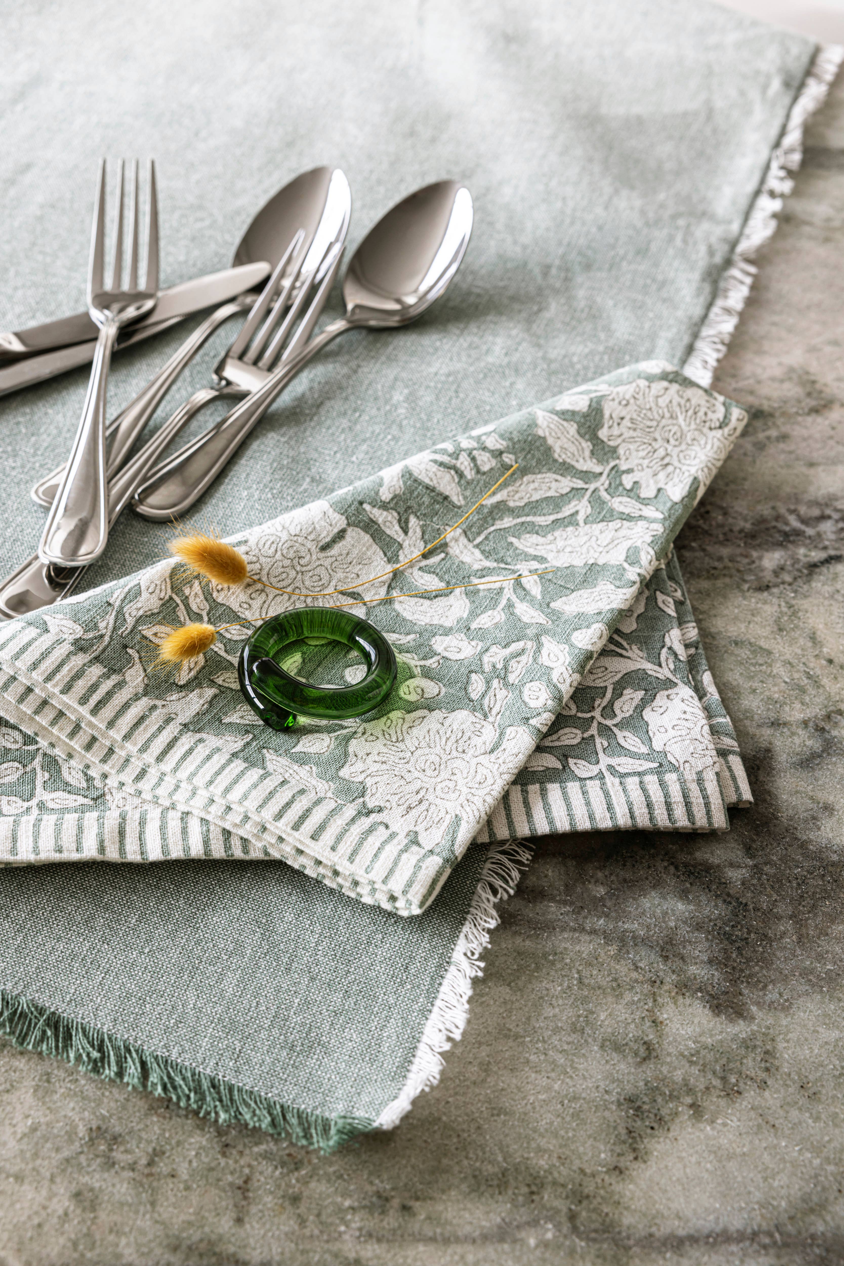 over&back - Wholesale Napkin Ring - Glass Napkin Rings – Hosting Essential – Set of 424