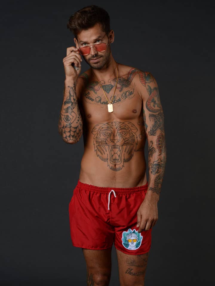 Modern Greek swim-wear for wholesale by Young God