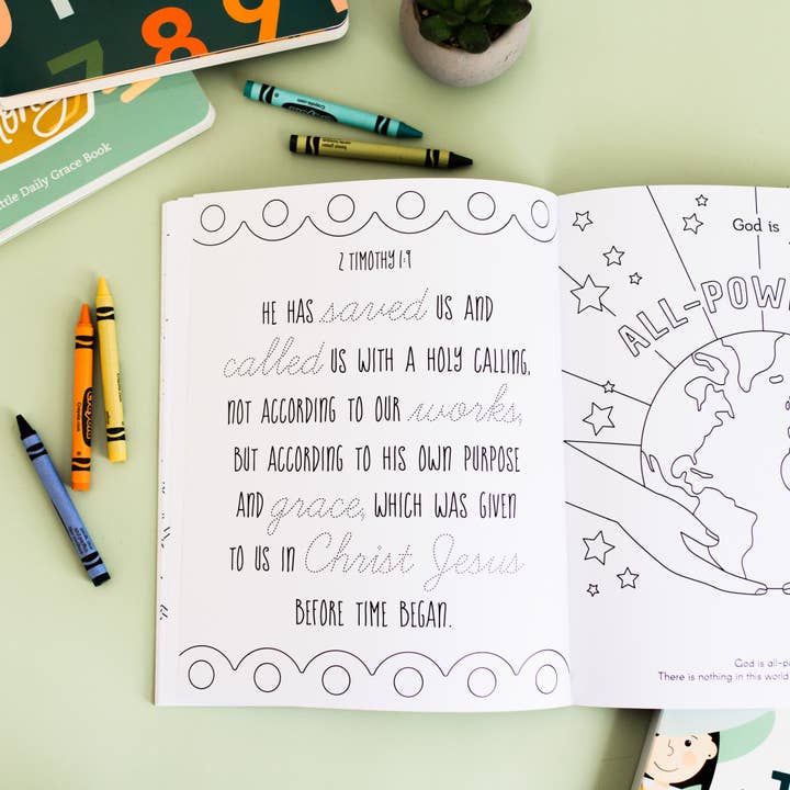 The Daily Grace Co - Wholesale Coloring & Activity Book - Kids & Baby - Our Great God - Kids Coloring Book7