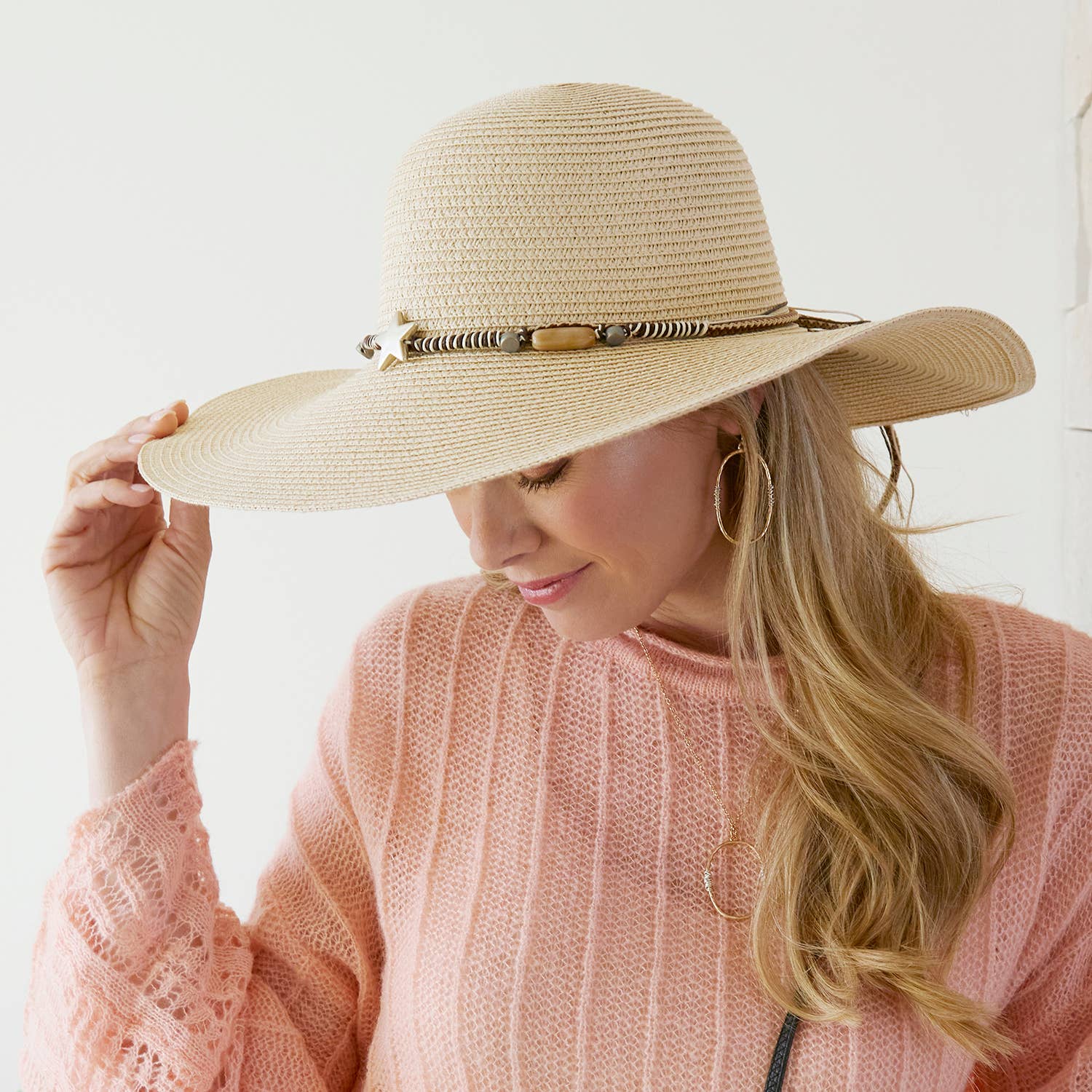 Whispers - Wholesale Dangle Earrings - Gold Oval with Wire Wrap Earrings3