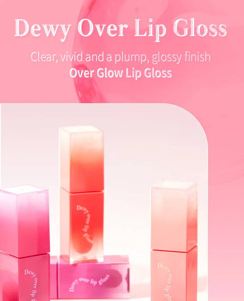 Beauty Goddess – Engroshandel Lipgloss – MACQUEEN - Dugfrisk Over Lip Gloss - 6 Farver2