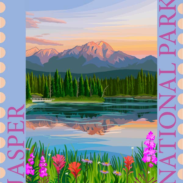 Custom Stamp Sticker for wholesale by Sun Earth Moon