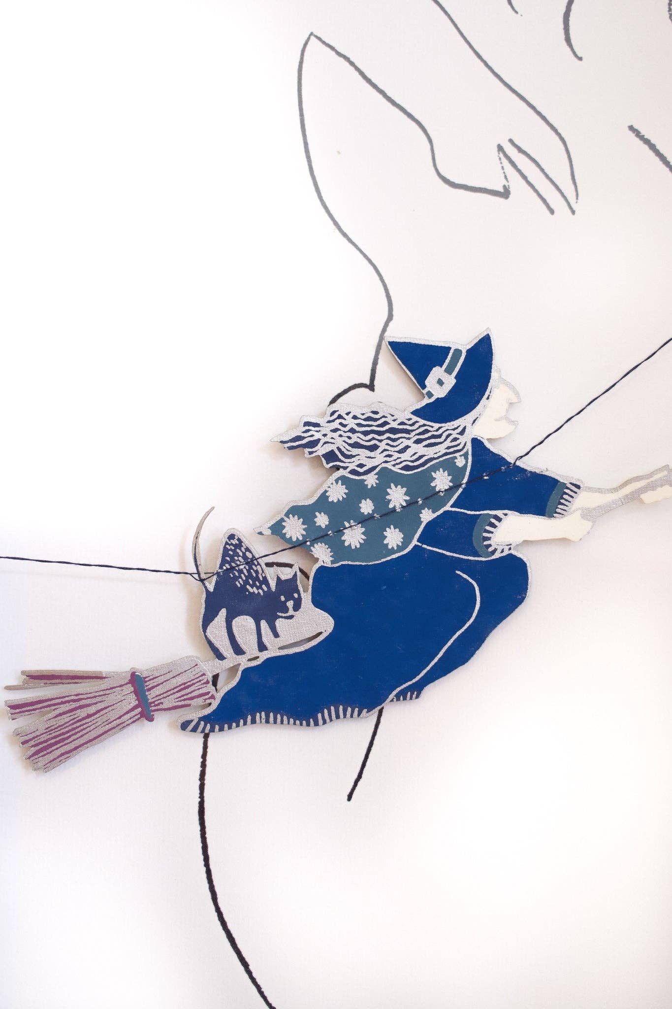 East End Press – wholesale Bunting/Krans – Wicked Witches sydd girlang7