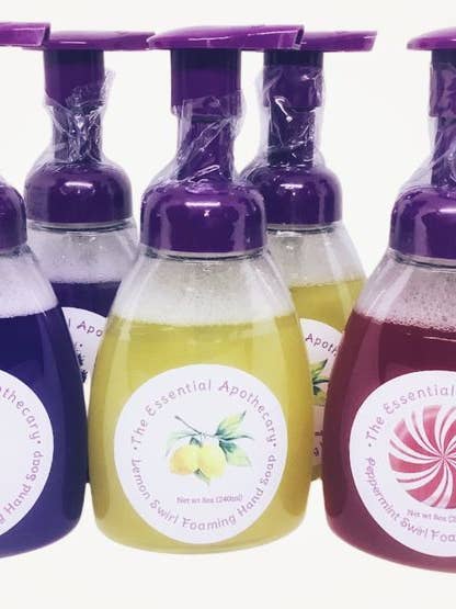 Foaming Hand Soaps Collection for wholesale by The Essential Apothecary