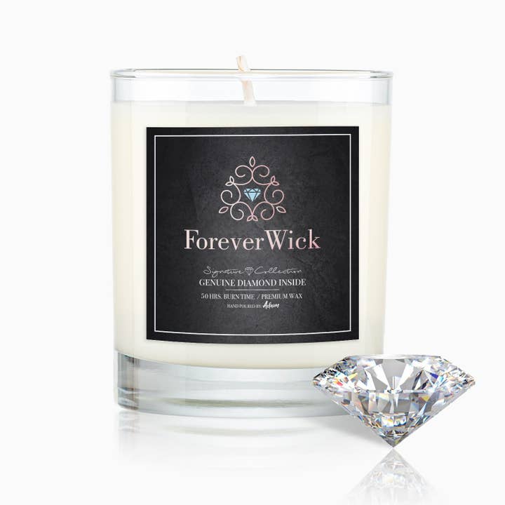 Den ForeverWick Diamond Candle for engroshandel hos ForeverWick Candle Co