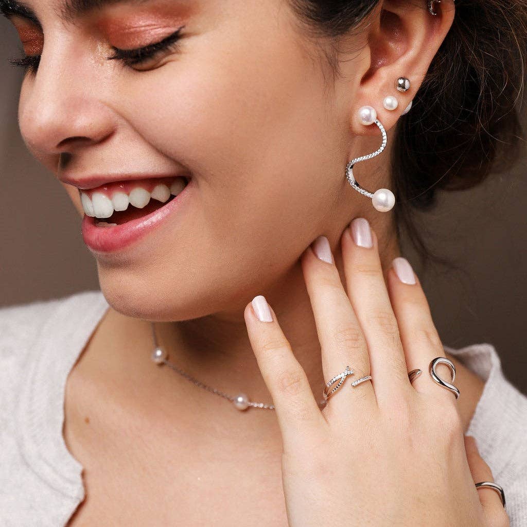 Gold Trip – wholesale Band/stacked ring – Cascade Open Ring3