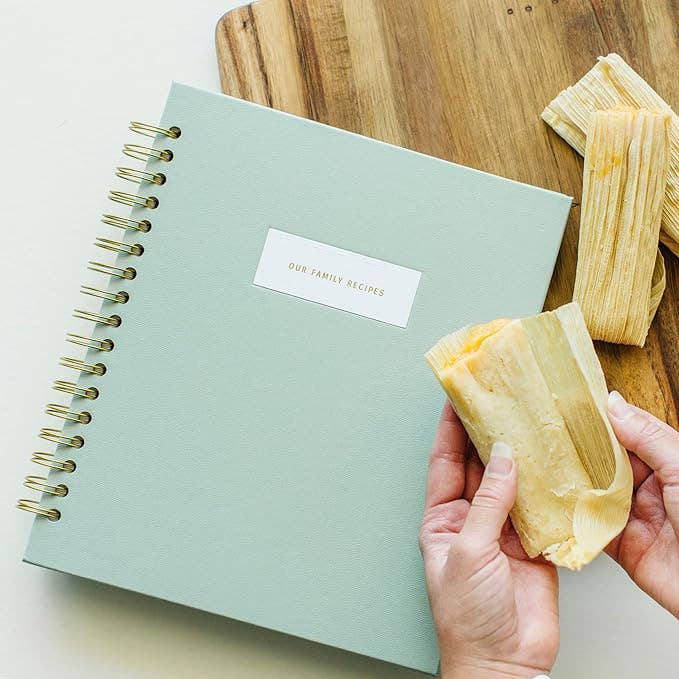 Promptly Journals - Venta al por mayor Diario/agenda - Nuestro Recetario Familiar: Diario de Recetas y Recuerdos6