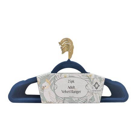 Concepts In Time – Cabides por atacado – Conjunto de 25 Cabides Aveludados para Adultos12