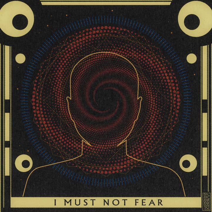 Serie Dune - I Must Not Fear | Stampa ad acquerello per la vendita all'ingrosso da parte di Neeff
