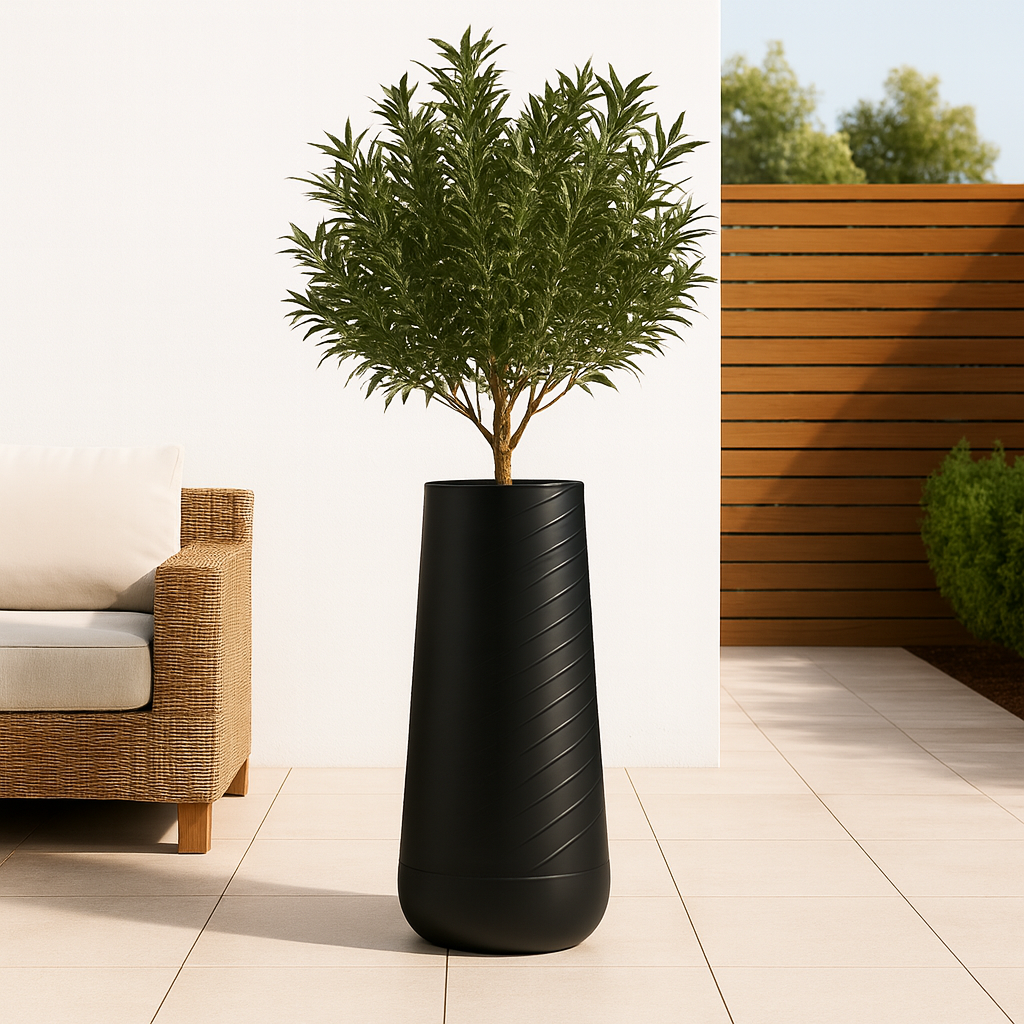 Sona Casa - Wholesale Plant Pot - Contemporary Decorative Self Watering Pot, Modern Tall Indoor Planter, 33 in Home, Office, Garden Decoration, Gift6