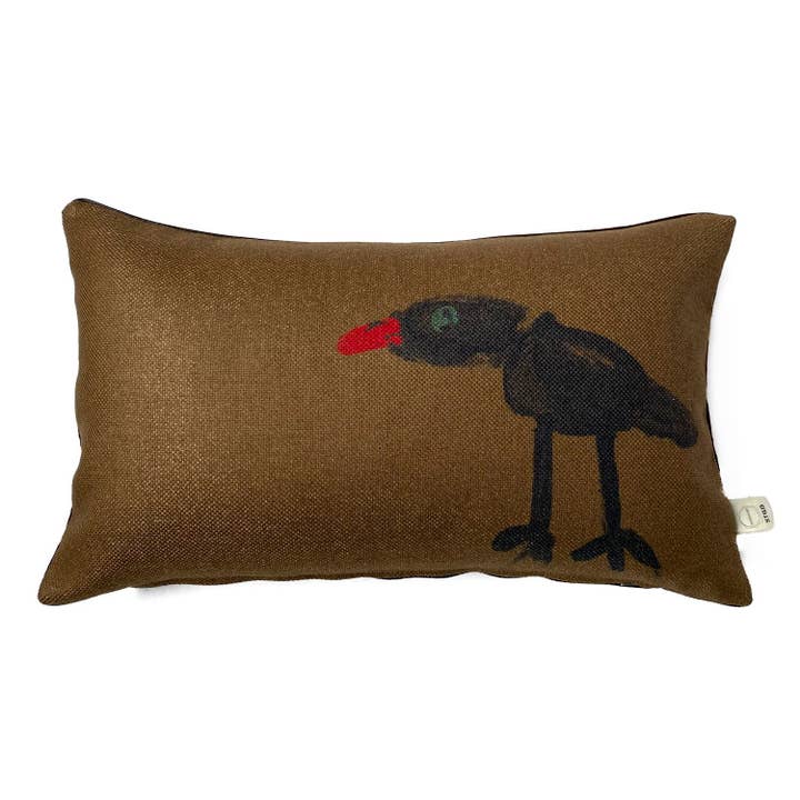 Kuddfodral Bobbie Bird Guld 30/50 cm för wholesale av Stapelgoed