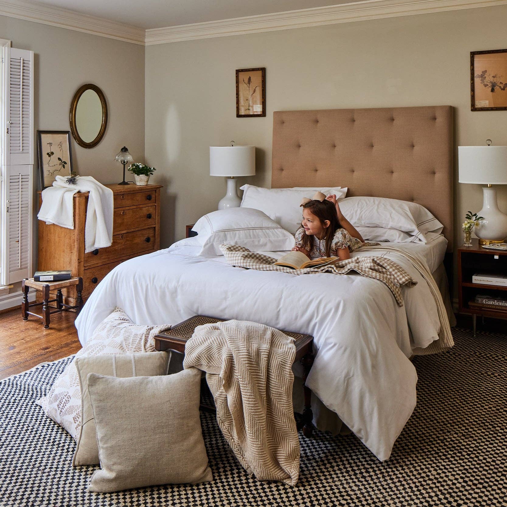 Red Land Cotton - Wholesale Sheet Set - Ella Embroidered Sheet Set6