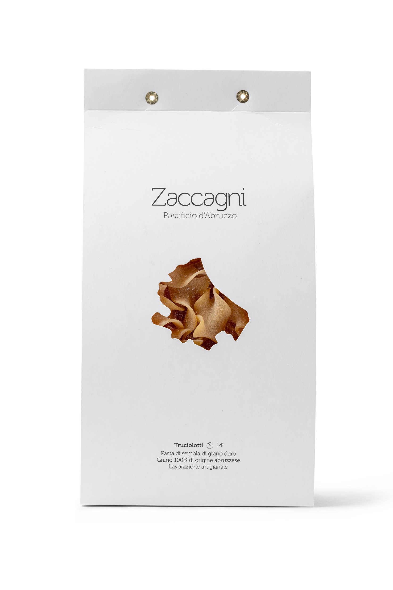 Pasta Zaccagni Pastificio d'Abruzzo Made in Italy - Vente Pâtes - Truciolotti 500 g - Pâtes Premium - Fabriqué en Italie2