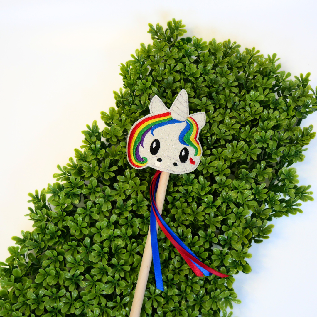 Varinha Varinha Brilhante Unicórnio Arco-Íris para venda a revendedores na Faire0