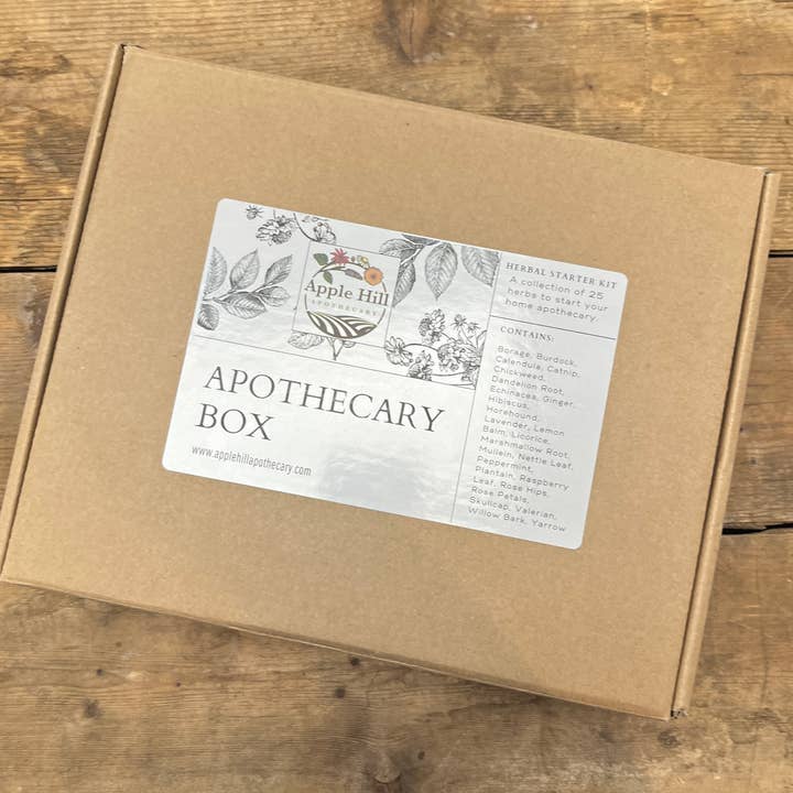Apothecary Box for wholesale by Apple Hill Apothecary