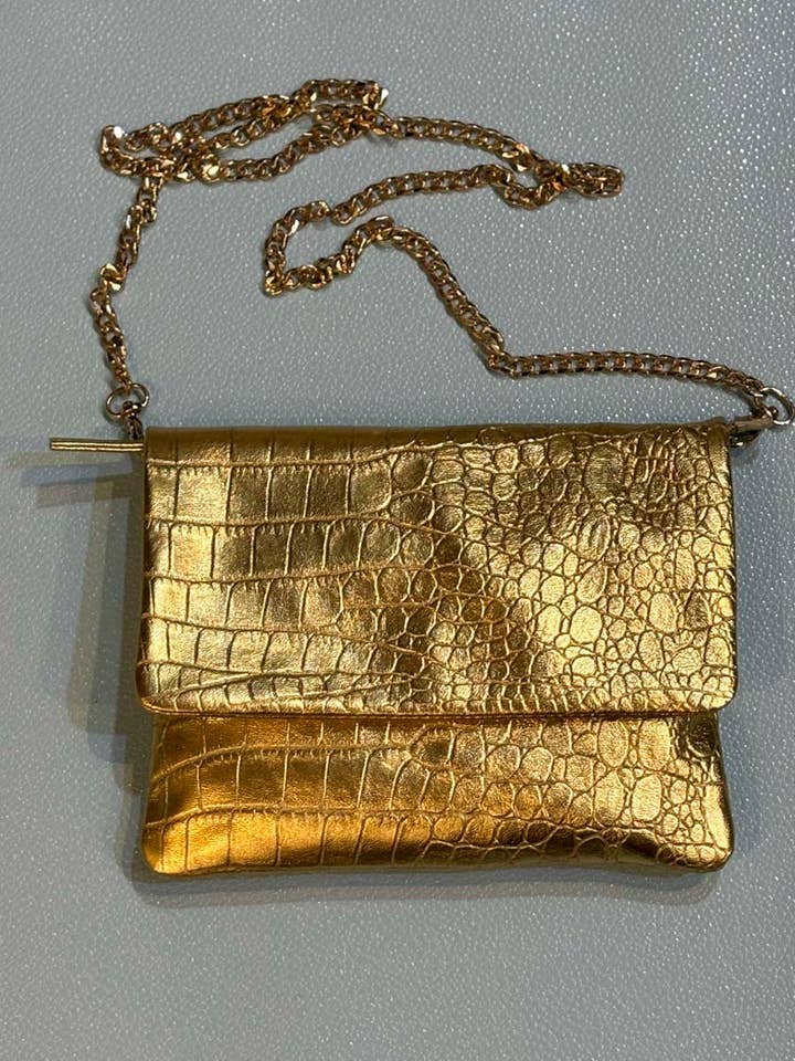 Hoss Emily Bag - Gold Embossed for wholesale by HOSS