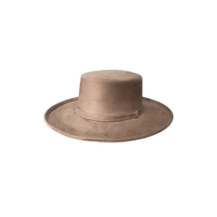 The Modern Cactus Co - Wholesale Boater Hat - Unisex - Vegan Pencil Curl Stiff Brim Boater Hats