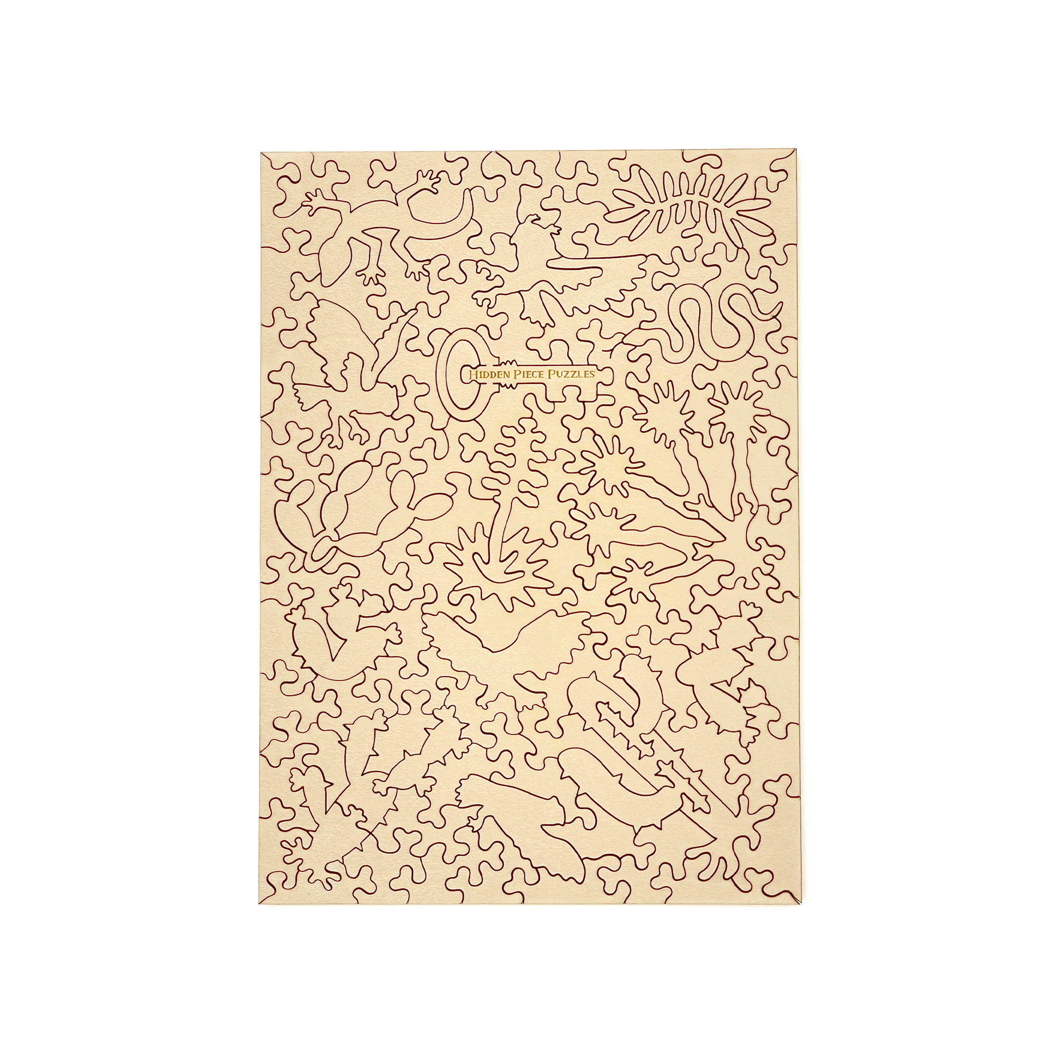 Hidden Piece Puzzles – Engroshandel Puslespil - Voksen – Ørkenugle (110 stykker)1