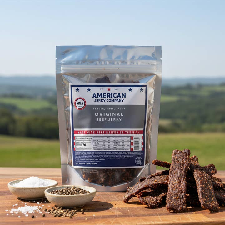 American Jerky Company – 2.85oz Original Beef Jerky for wholesale by American Jerky Company