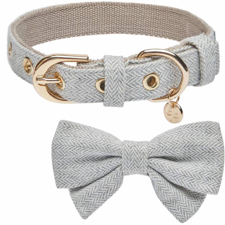 Blueberry Pet - Wholesale Pet Collar - Dog - Textured Tweed Dog Collar