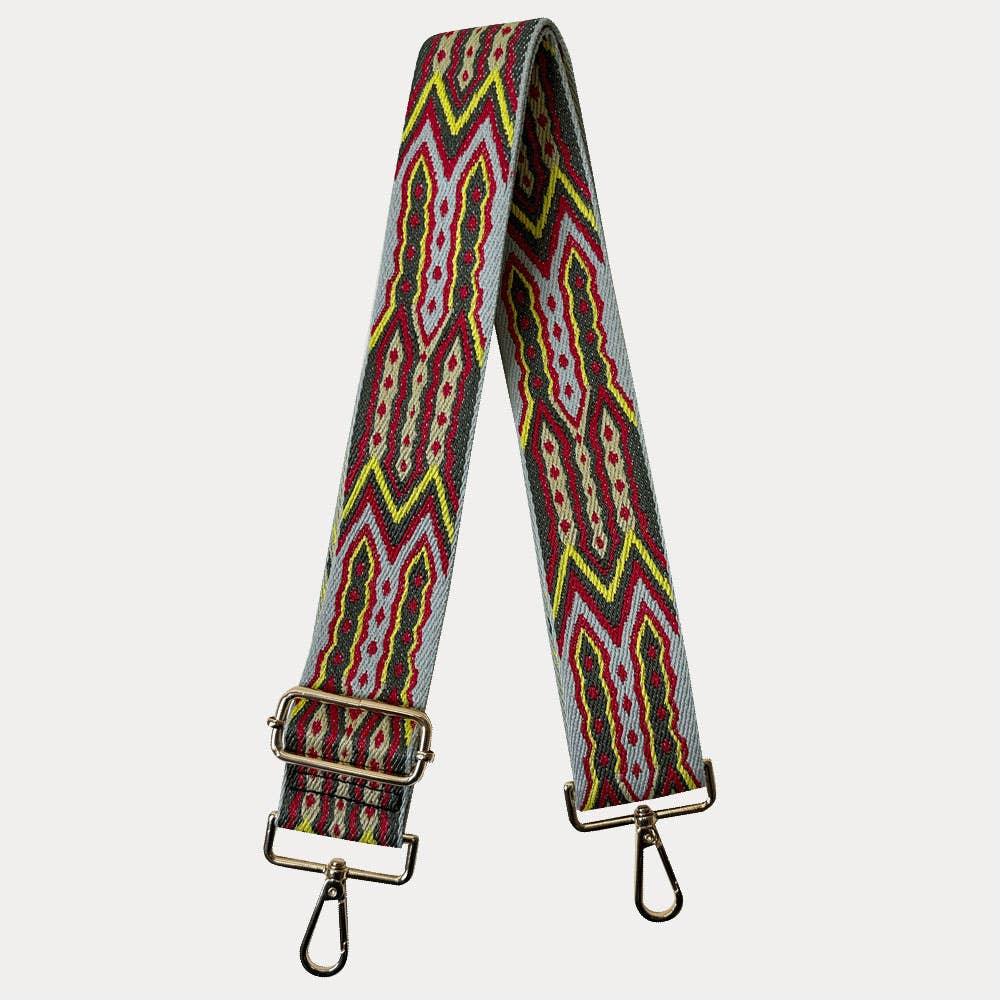 AHDORNED – Großhandel Schulterriemen – Damen – 2" Bestickter Maya-Taschengurt12