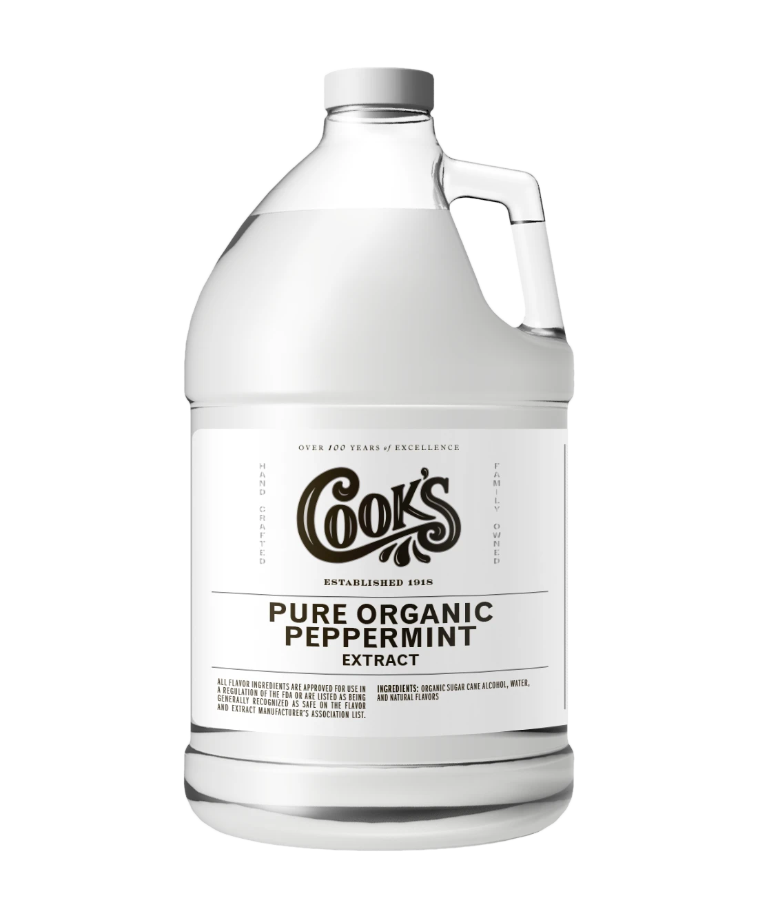 Cook Flavoring Company - Wholesale Vanilla/Fruit Extract - Organic Pure Peppermint Extract1