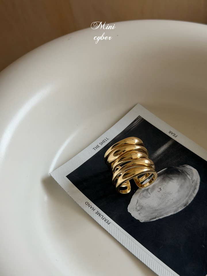 Dew Trail Gold Band for wholesale by MINICYBER STUDIO