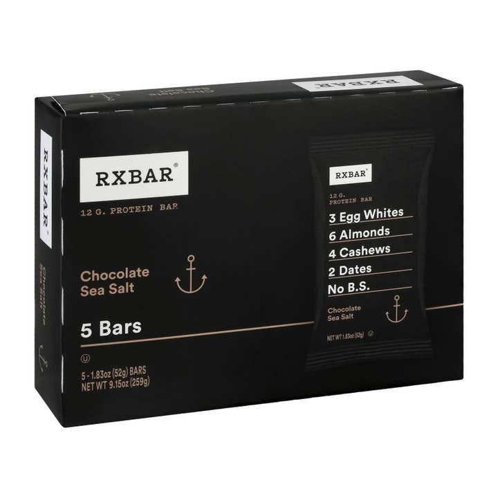 Everyday Supply Co - Wholesale Snack Bar - Rxbar Chocolate Sea Salt Protein Bars - 6 Pack