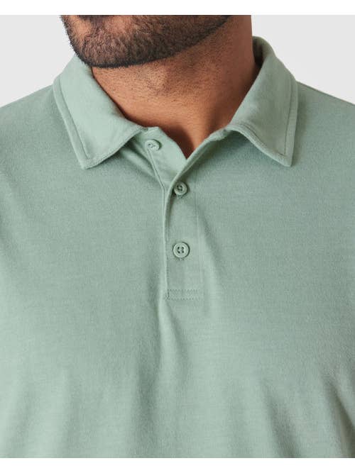 True Classic - Wholesale Polo - Men's - Short Sleeve Shirt | Polo | Heather Slate Green