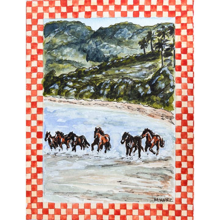 Makenzie Kurz Art - Wholesale Art Print - Run Wild Print