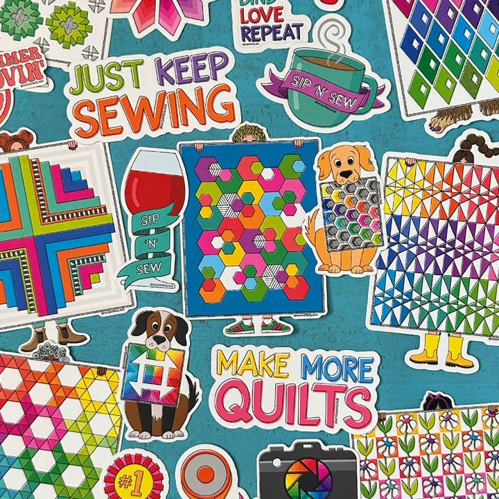 Sassafras Lane Designs - Vendita all'ingrosso Adesivo - Adesivo Fabric Collector Award4