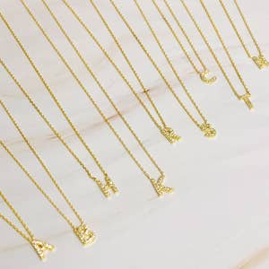 Purchase Wholesale initial necklace. Free Returns & Net 60 Terms on Faire