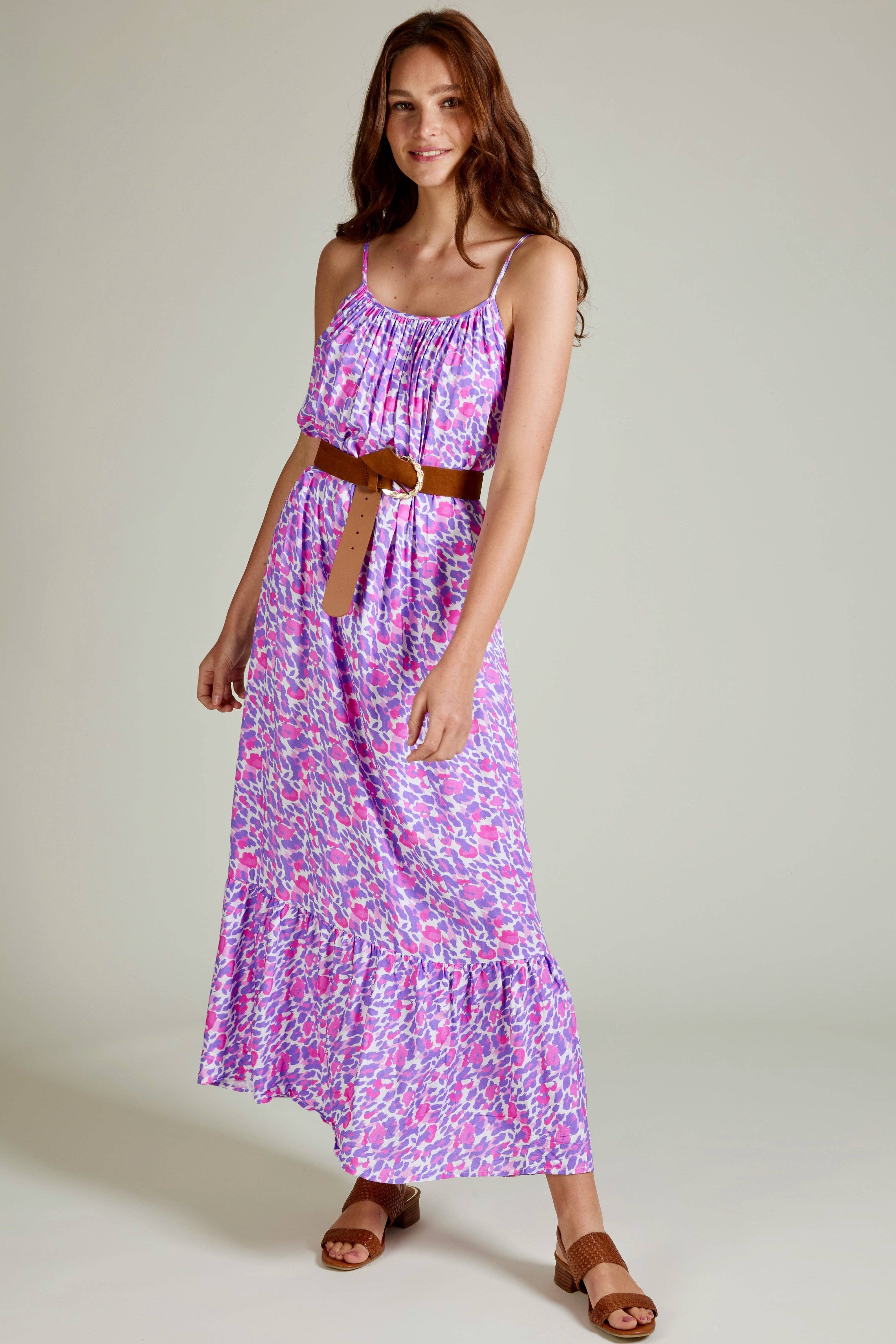 Andy & Lucy - Wholesale Dress - Women's - SWING - Long floral print resort dress6
