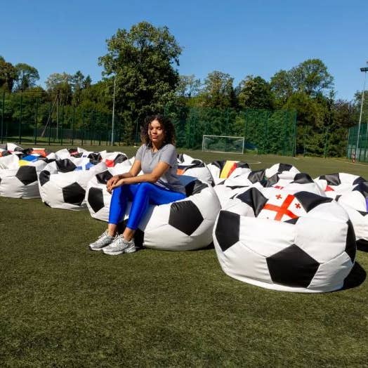 SCANDINAVIAN STORIES by MARTON - Wholesale Chair - Kids - Europeisk fotboll stor saccosäck40