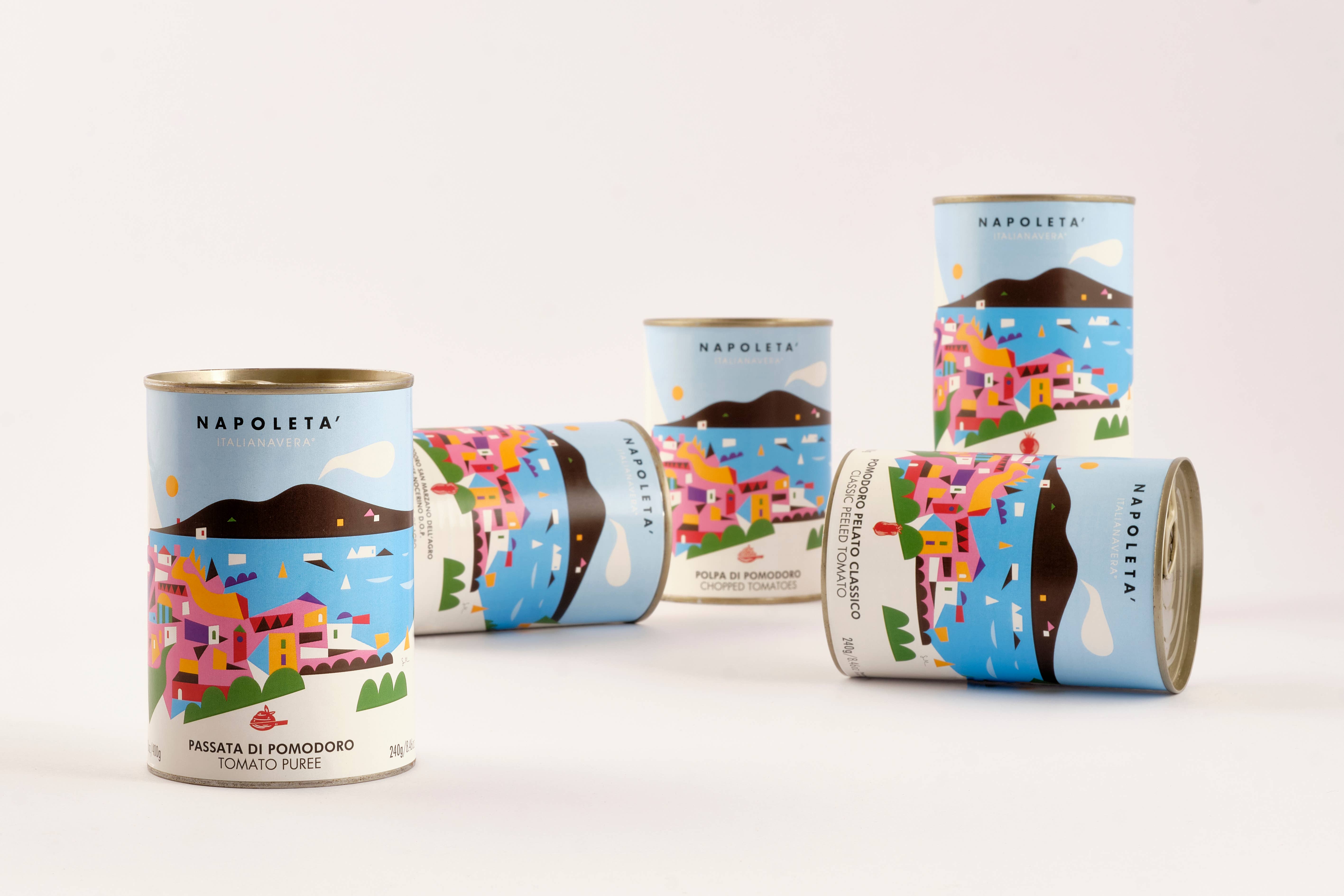 ITALIANA VERA S.R.L. - Wholesale Pasta Sauce - NAPOLETA' - CLASSIC PEELED TOMATO 400g1