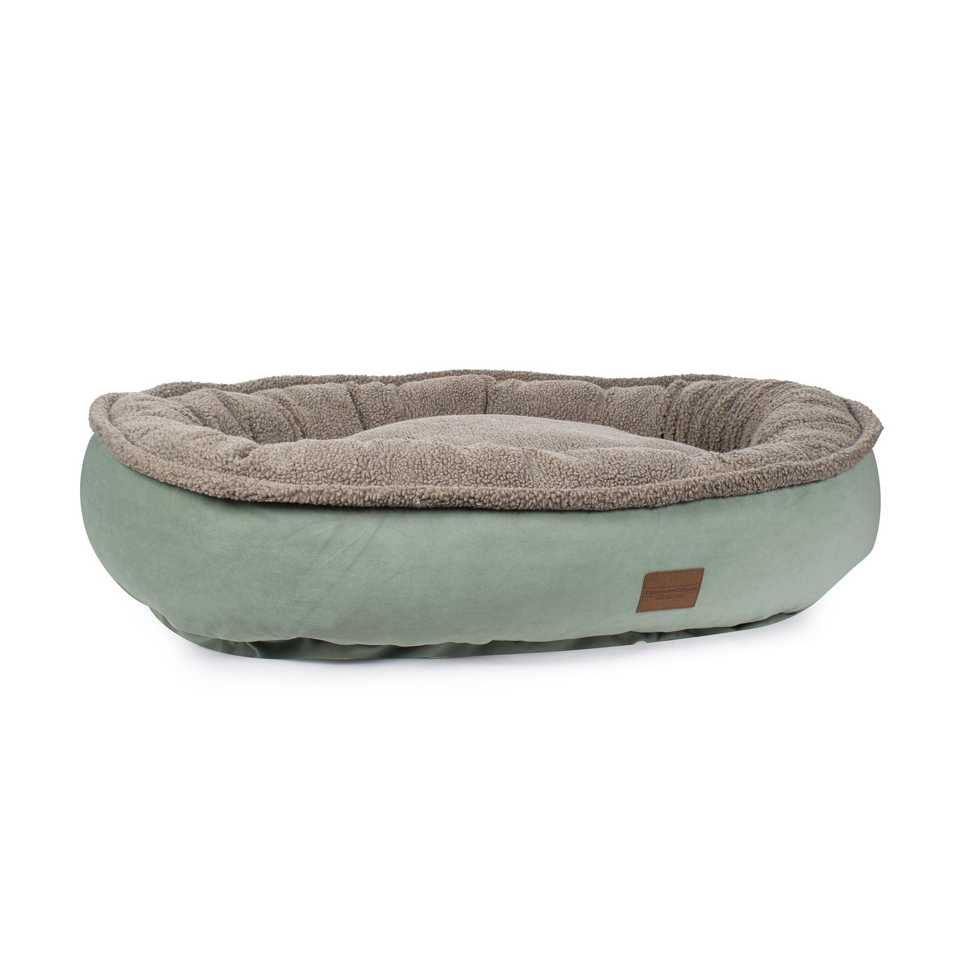 Carolina Pet Company - Wholesale Pet Bed - Dog - Microfiber and Tipped Berber Round Comfy Cup Dog Bed7