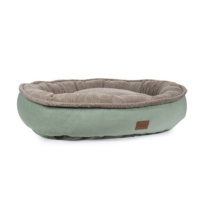 Carolina Pet Company - Wholesale Pet Bed - Dog - Microfiber and Tipped Berber Round Comfy Cup Dog Bed7