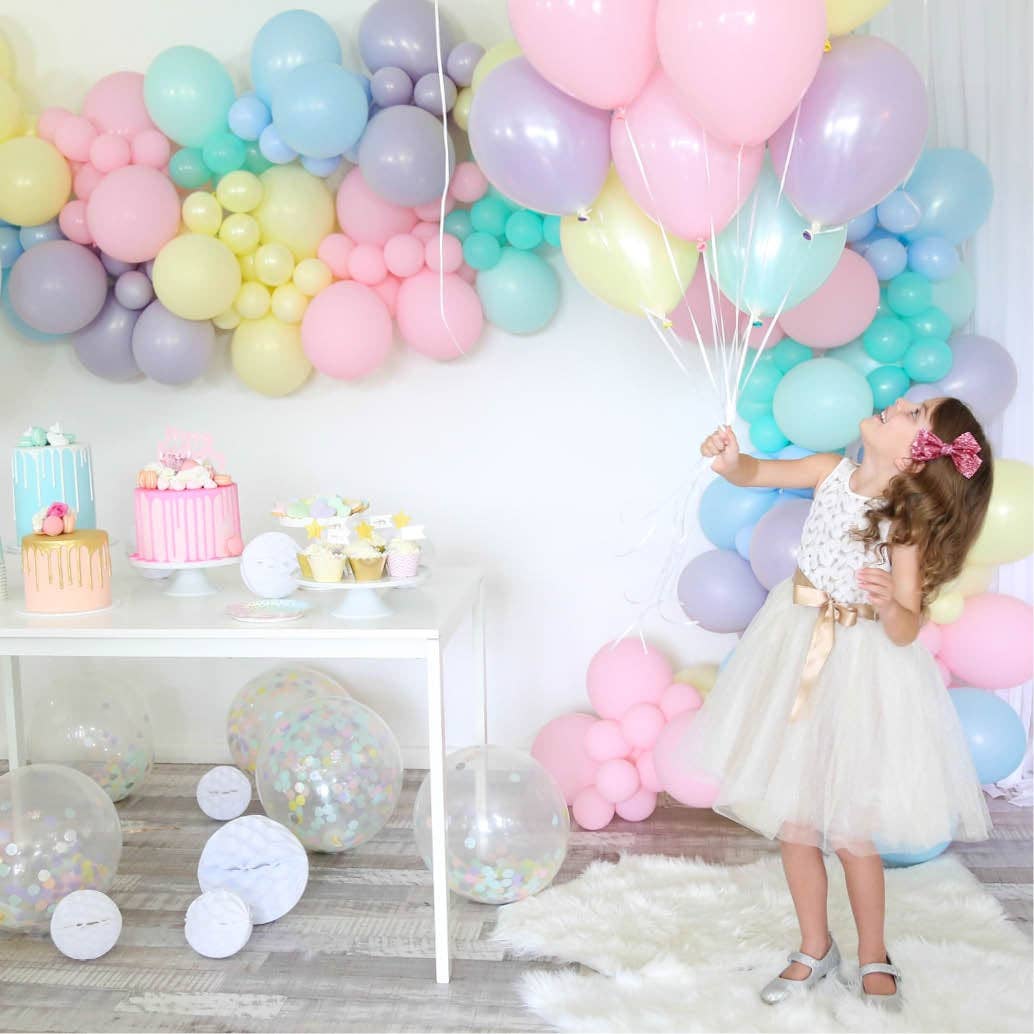 Illume Partyware - Wholesale Balloon - Balloon Bouquet - Pack of 8 - Pastel4