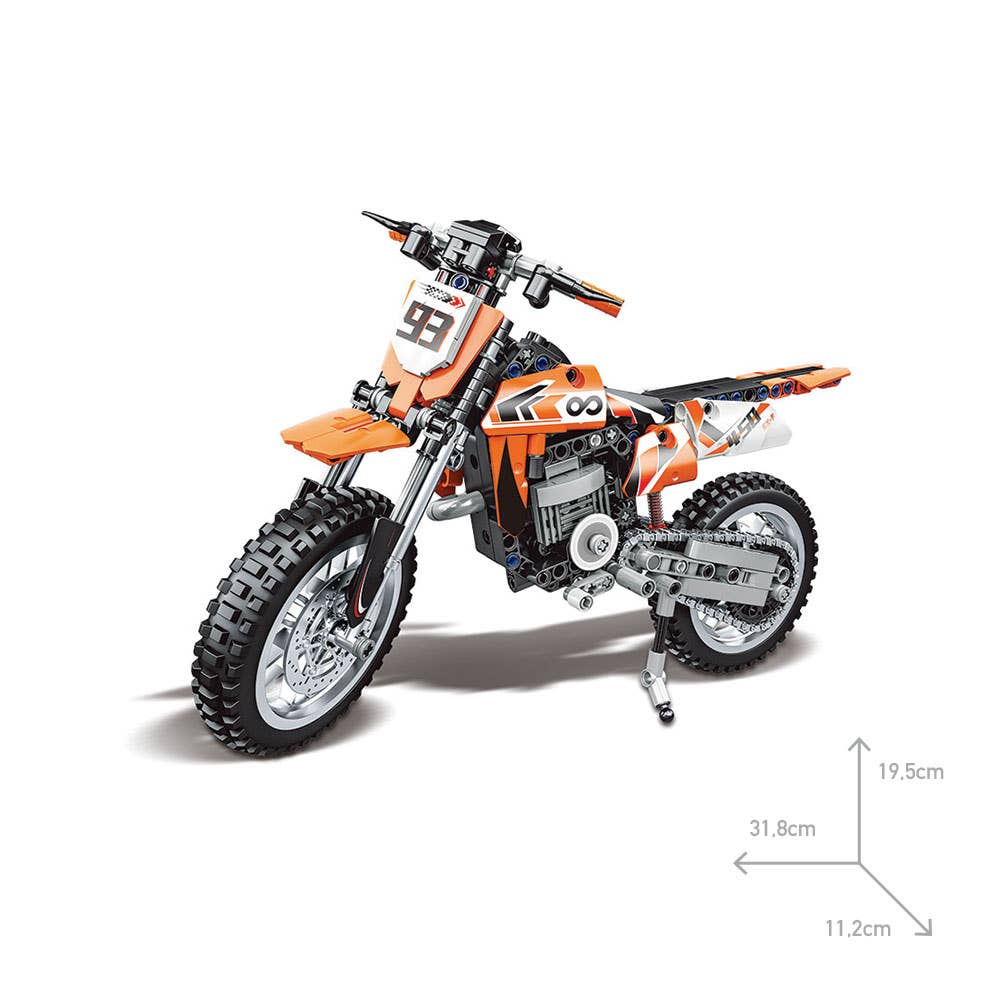 AJ Aguiar - Wholesale Building Set - Kids - Technic Scrambling Motorcycle with 8+ Connectors2