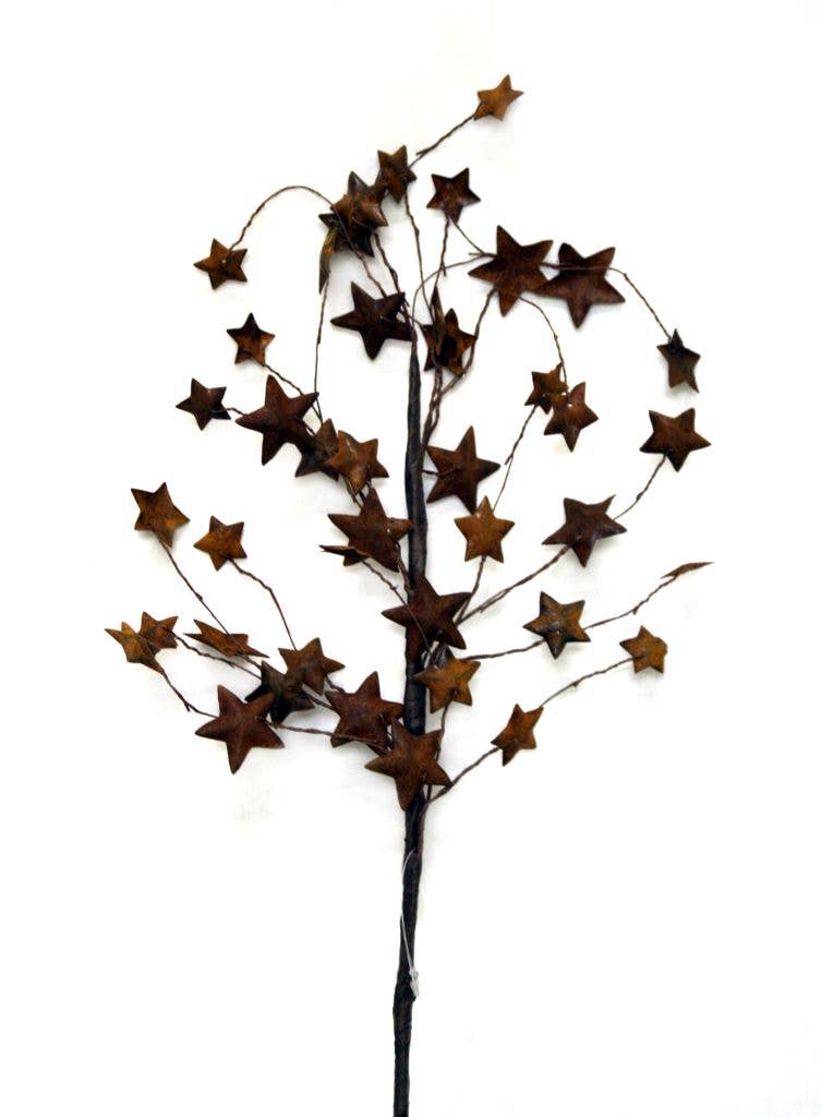 KMI International Corp. - Wholesale Artificial Flowers - Rust Star Spray1