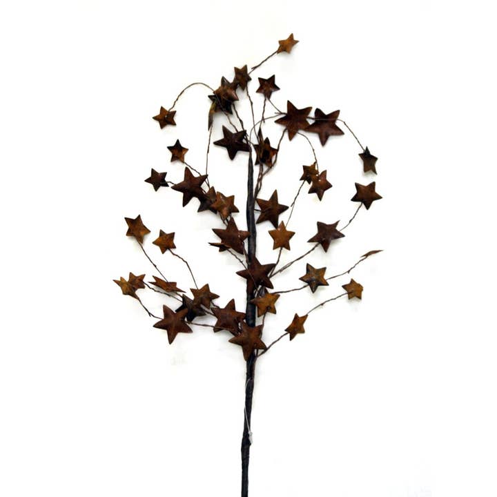 KMI International Corp. - Wholesale Artificial Flowers - Rust Star Spray1