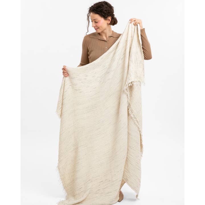 Woven Stories - Wholesale Throw Blanket - Cocoon Cotton Reversible Throw Blanket37