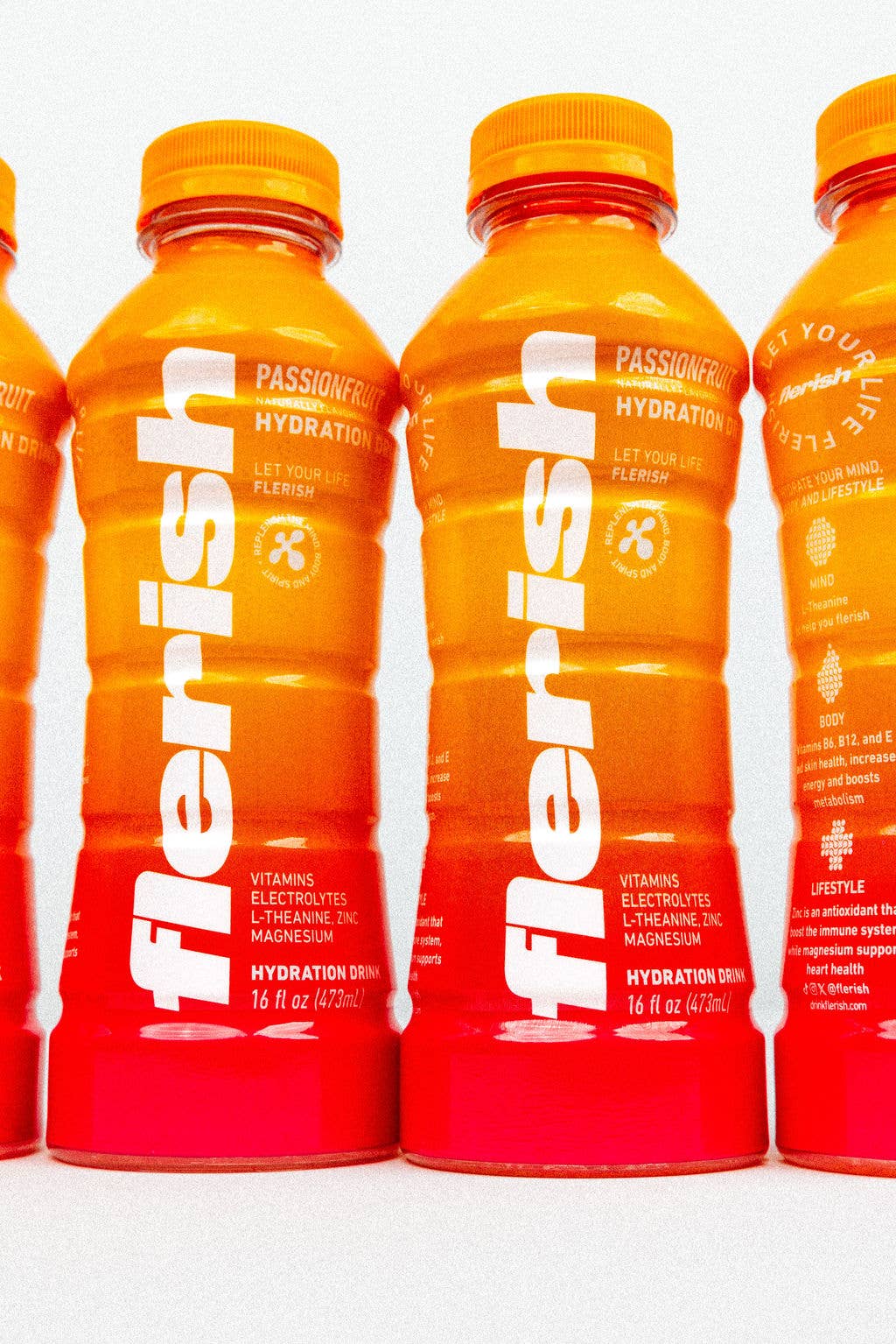 Flerish - Wholesale Sports/Energy Drink - Passionfruit 12 Pack1