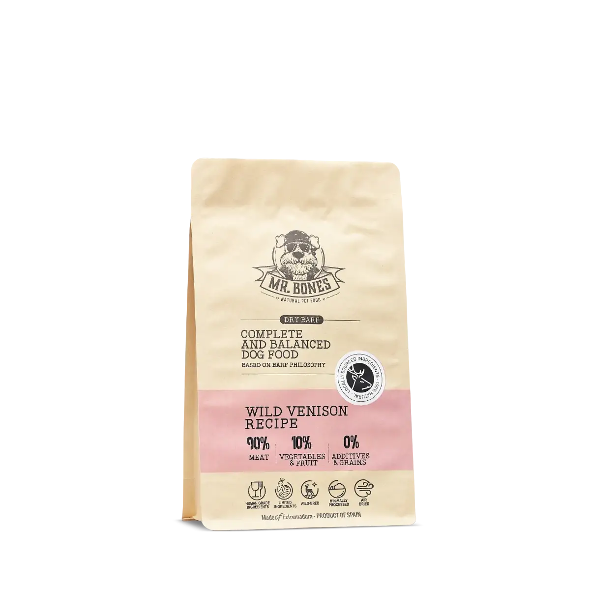 Mr.Bones - Natural Pet Products - Wholesale Pet Food - Dog - Dry BARF for dog- Wild Venison.0