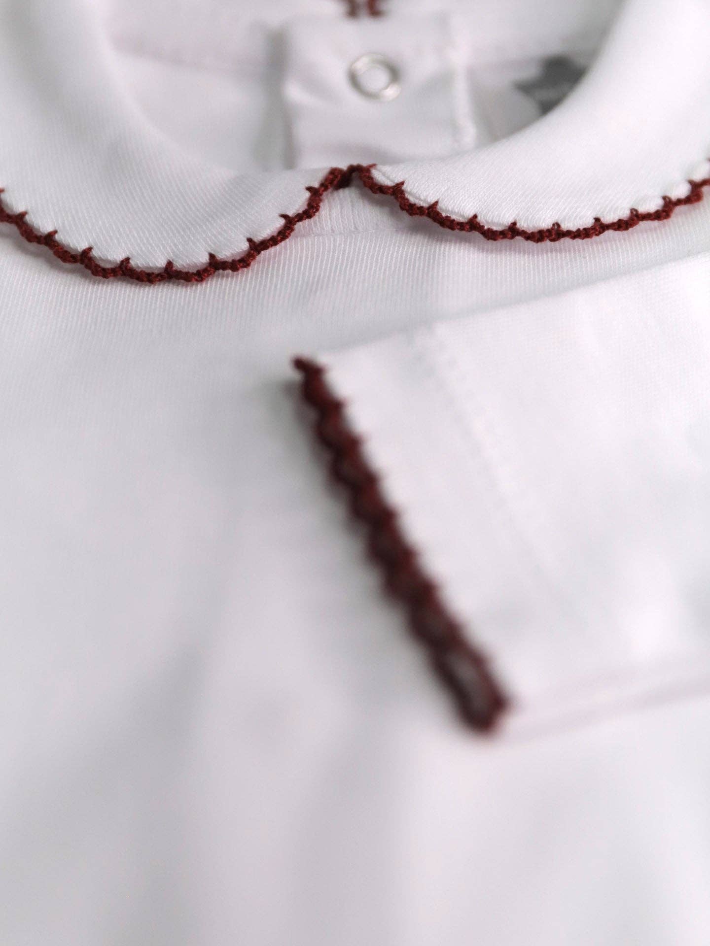 Minhon - Wholesale Bodysuit (Non-Footed) - Baby - Peter Pan Collar Long Sleeve Bodysuit2