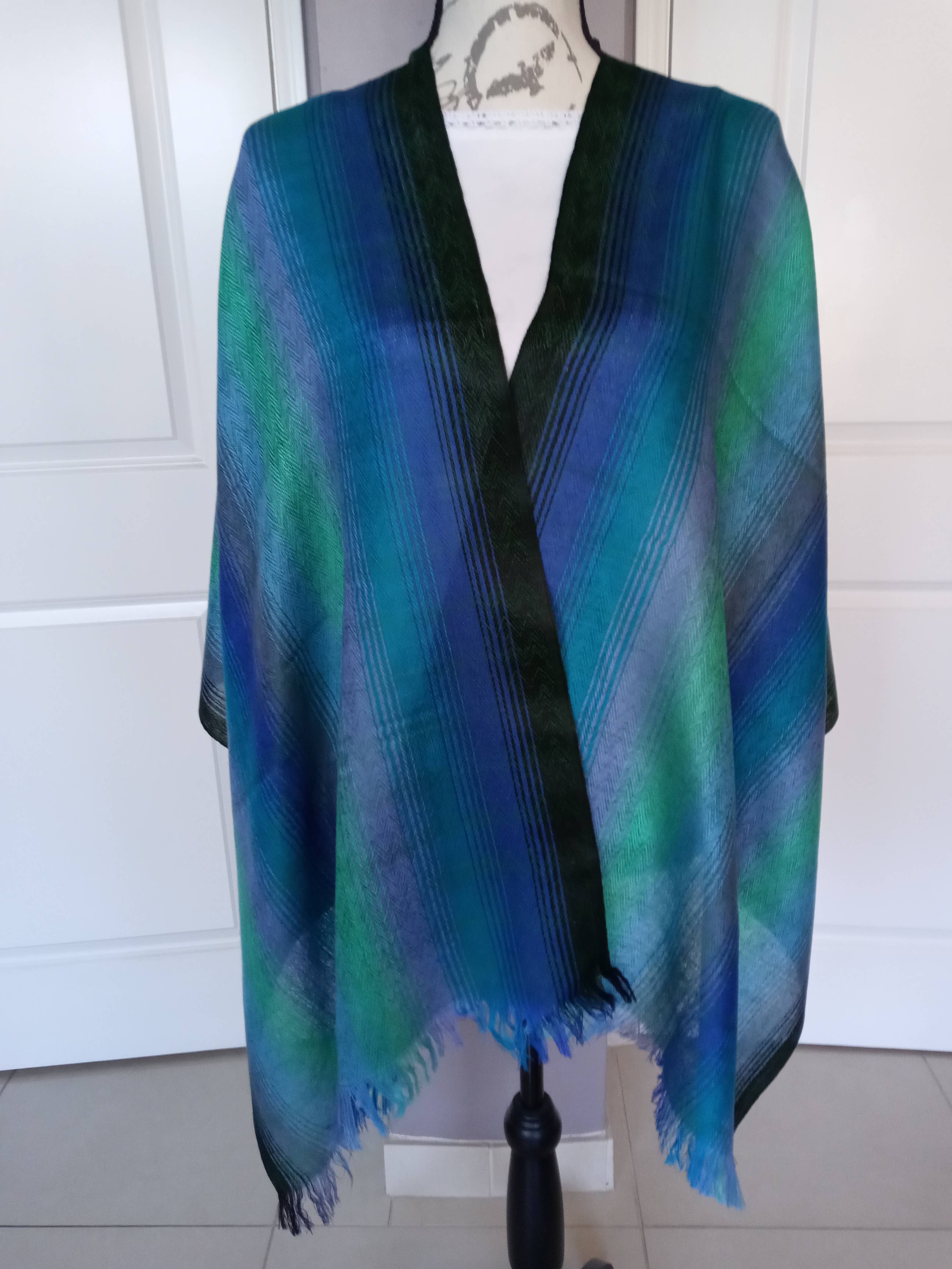 Treasure of ANDES - Wholesale Scarf - Unisex - Artisanal handmade Scarves, Cotton/Silk, Assorted colors 1